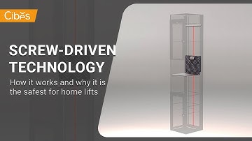 Cibes Home Lift in UAE | How Screw-Driven Technology Works | Swedish Engineering