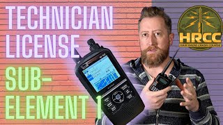 Ham Radio Technician License Prep:  SubElement 1 (20222026)