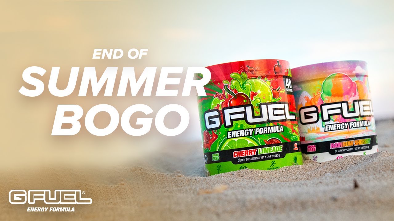 G FUEL END OF SUMMER BOGO YouTube