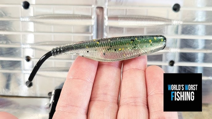 Making Realistic Soft Plastic Open Pour Swimbaits 