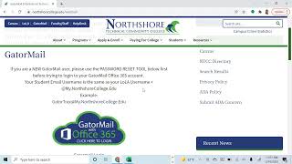 How to log into your NTCC GatorMail |Student Email Setup Tutorial