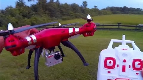 NEW SYMA X8HG "FIRST LOOK"  {ALT HOLD & 1080P CAMERA}