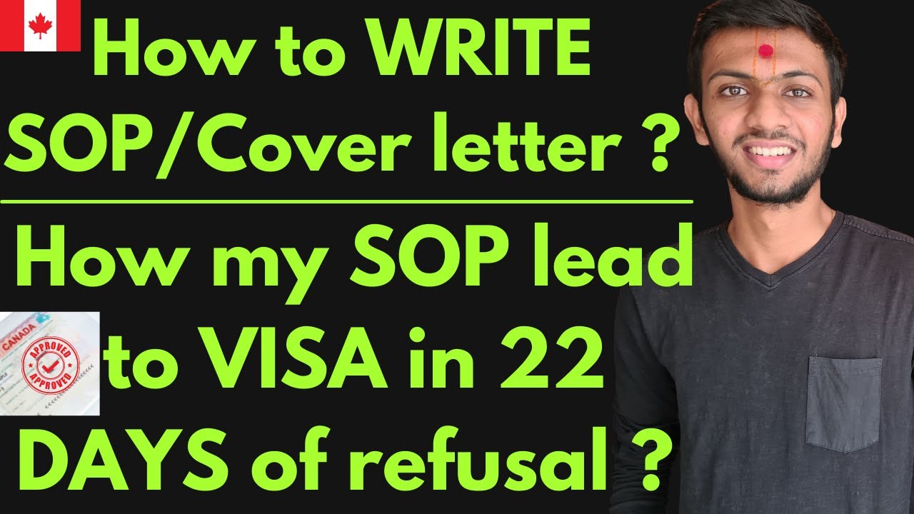 How to WRITE SOP on your own ?| REFUSAL to VISA in 22 days due to SOP | My SOP shared | Must watch