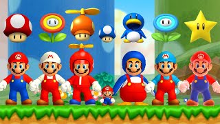 New Super Mario Bros Wii - All Power-Ups