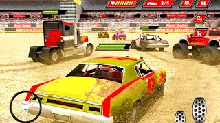 Simulator Mobil Pembongkaran Derby Ras : Game Battle Mobil Penghancur - Android IOS Gameplay screenshot 3