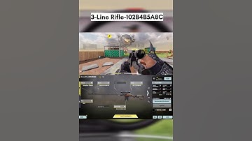 1-Tap 3-Line Rifle Gunsmith | Best 3-Line Rifle Gunsmith #codmshorts #3linerifle #shorts