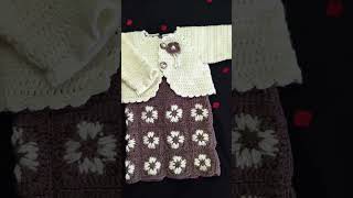 New😍 Crochet baby girl dress|| #jyoti #craft &amp;#knitting