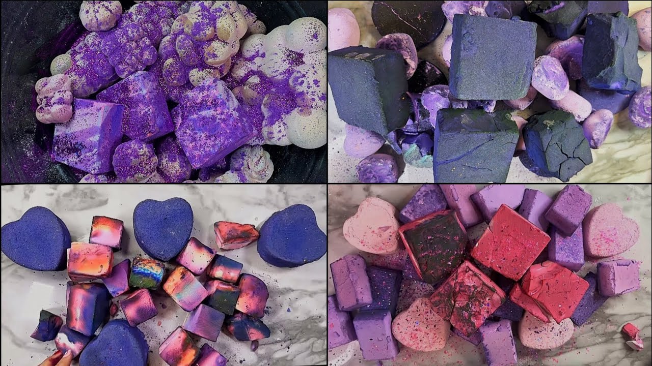 CRISPY DYED CHALKS 💕 - YouTube
