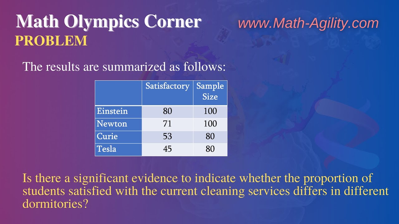 Math Olympics Corner #30 | Math Agility