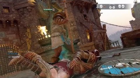 For Honor Gladiator Skilled Performer (back) execution on all characters