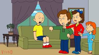 Caillou Gets Grounded For Nothing