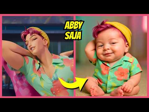 KPOP Demon Hunters As NEWBORN BABY Guess The Voice Quiz Rumi Zoey Mira Jinu Mystery Saja 