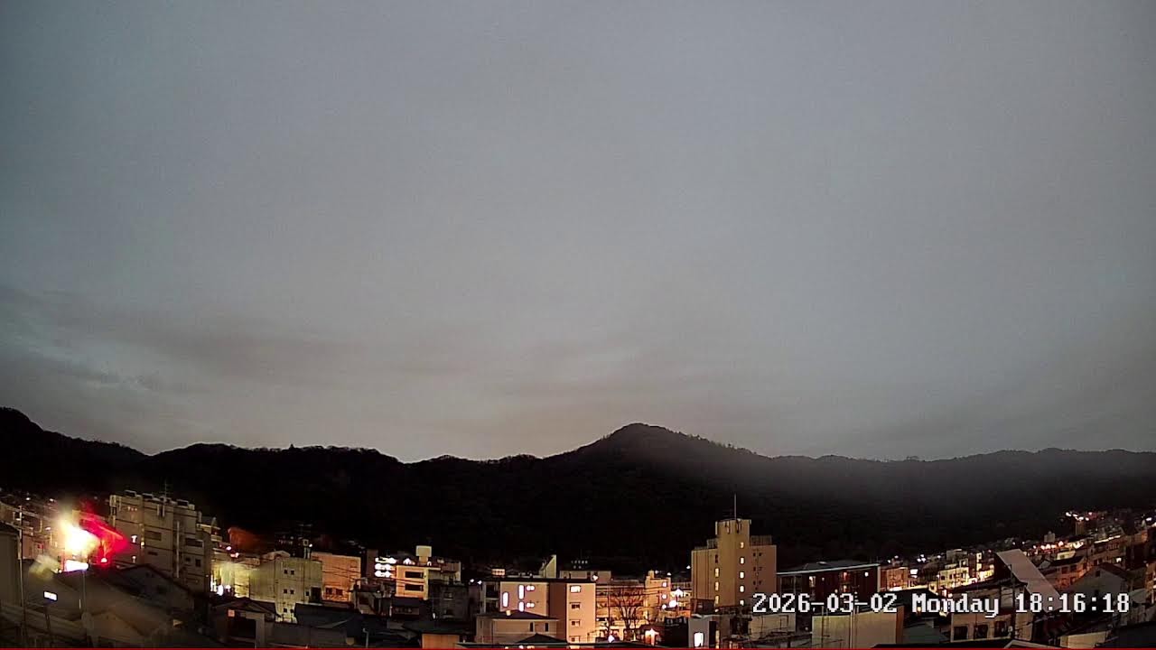 京都府京都市左京区大文字山ライブカメラ Kyoto Kyotoshi Live camera.world.cam