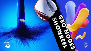 Two Years of Commercial Geometry Nodes Projects - Blender Geometry Nodes Showreel 2021-2023