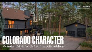 Elizabeth CO Acreage Homes for Sale | 4528 Downwest Ride | 2.65 Acres in the Pines