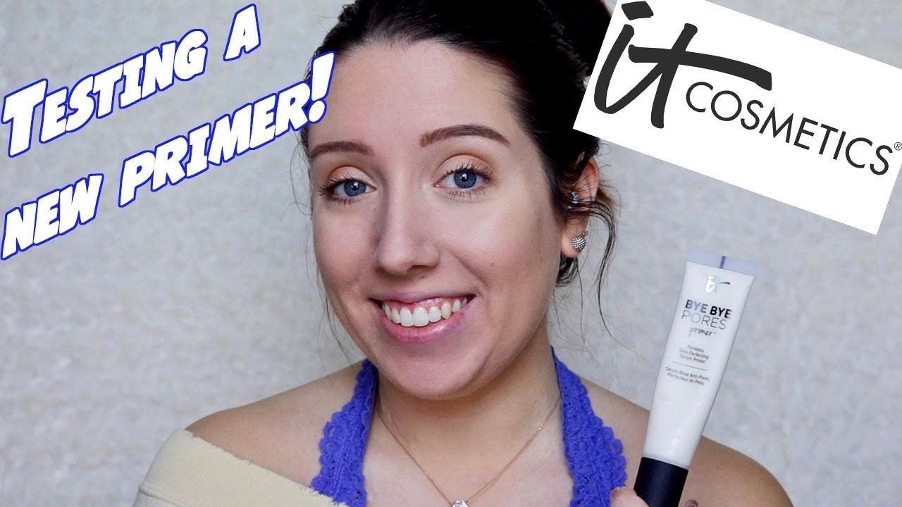 IT Cosmetics Bye Bye Pores Primer Review!!