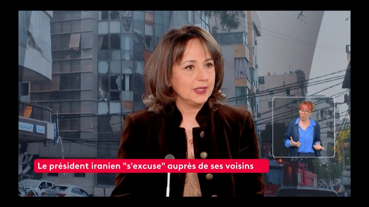 Mahnaz Shirali sur France Info Télé 7:3:2026