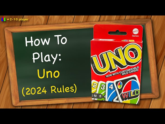 How to play Uno (2023 Rules) 