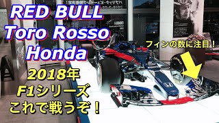 レッドブル トロロッソ ホンダ 2018 F1 見てきたよ☆頑張れホンダ！フェラーリ、マクラーレン、ルノーに負けるな！F1シーズン開幕だ！Red Bull Toro Rosso Honda F1