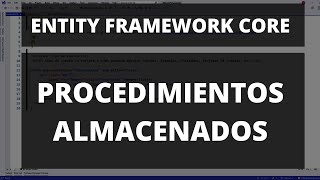 Eny Framework Core - 3 Ejemplos Con Procedimientos Almacenados