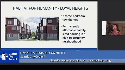 Seattle City Council Finance & Housing Committee 9/24/20