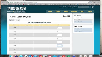 Online Congress Ballot