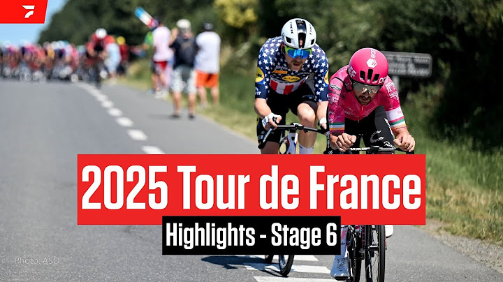 Tour de France 2025 Stage 6 Highlights
