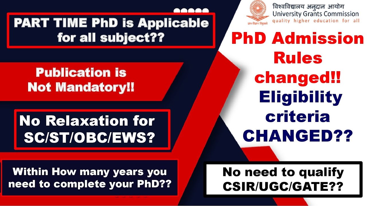 phd rules changed