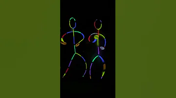 Glow Stick Dance Iko Iko My Bestie Dancing Lights Amazingly Beautiful 
