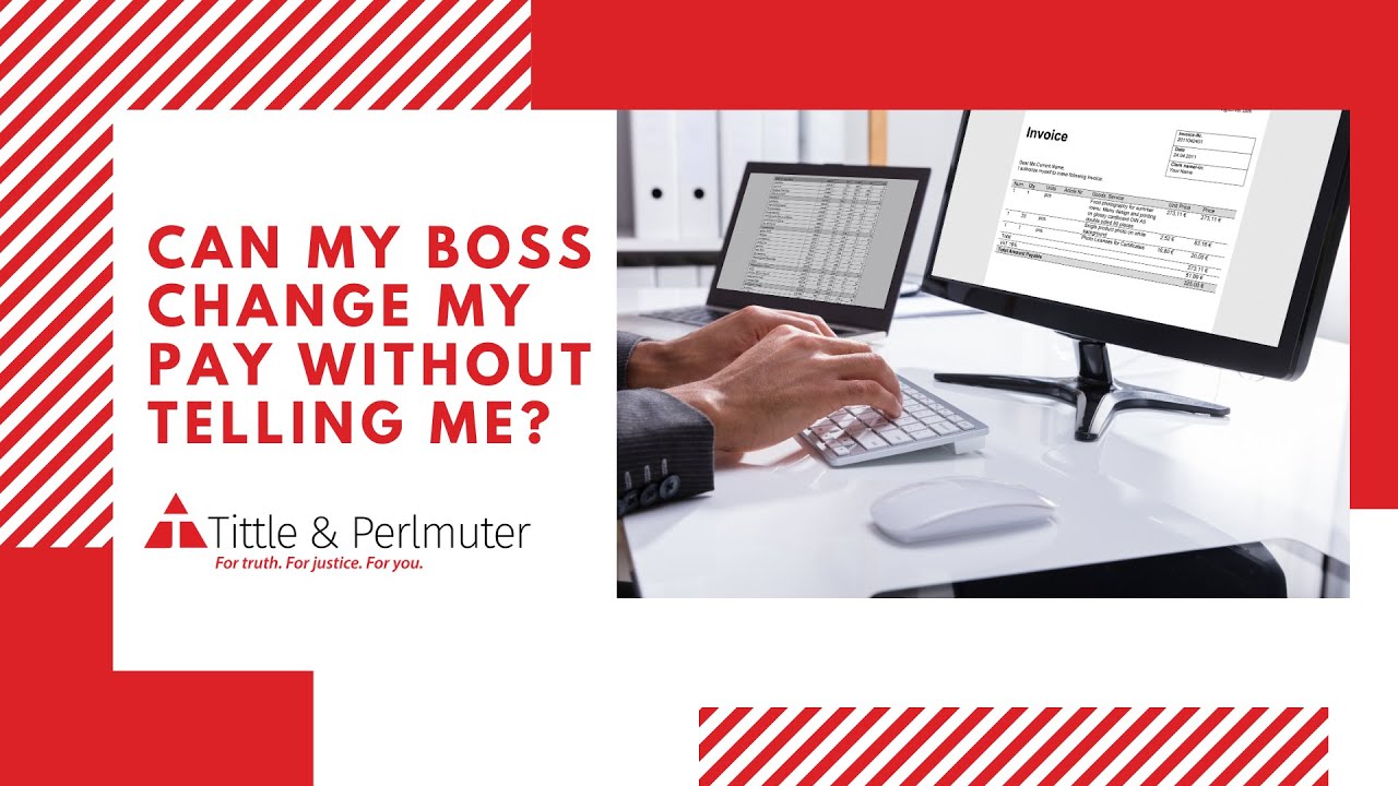 Can My Boss Decrease My Pay