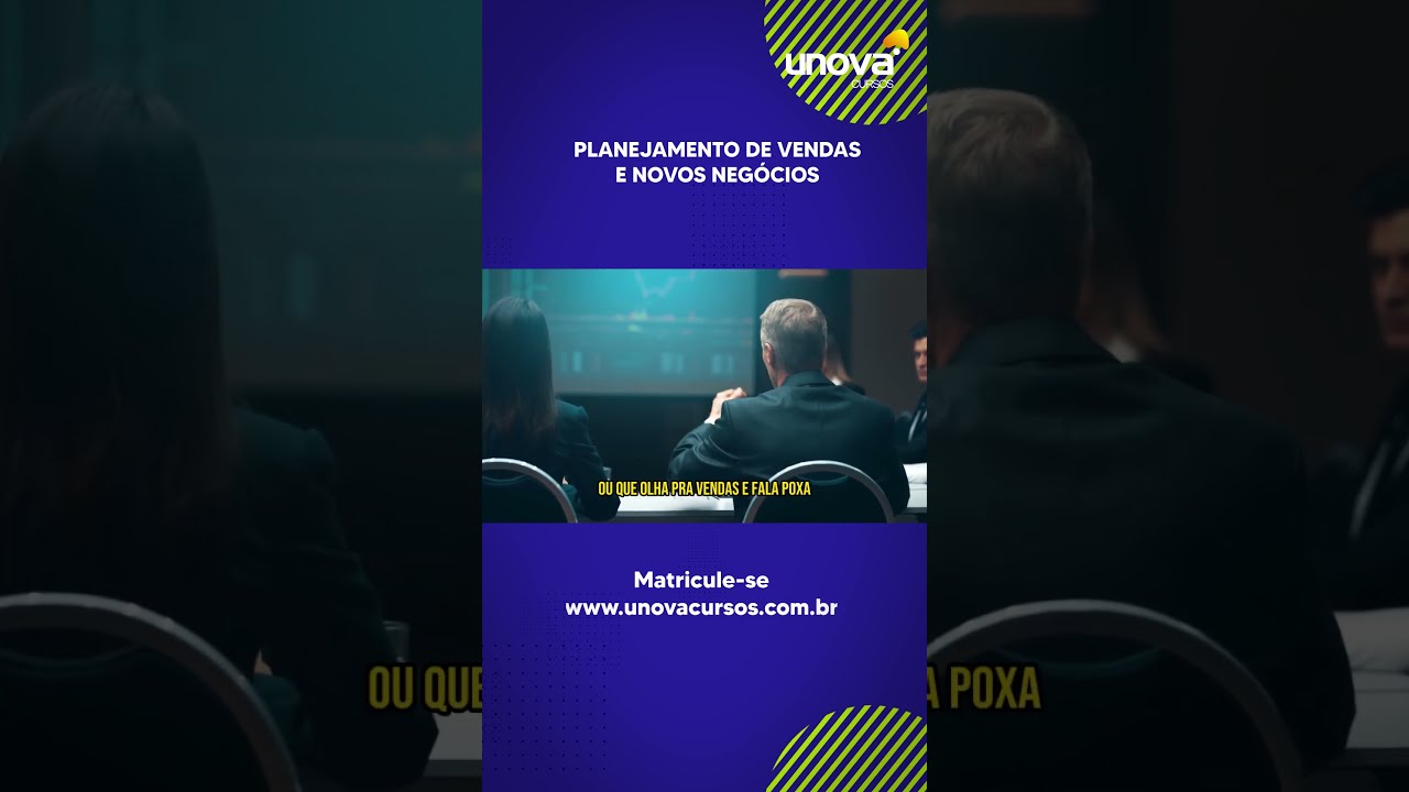 Curso de Planejamento de Vendas e Novos Negócios Gratuito