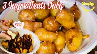 Easy Snacks / 3 Ingredients Only / Mini Donuts Recipe by Simply C 492 views 1 year ago 2 minutes, 58 seconds