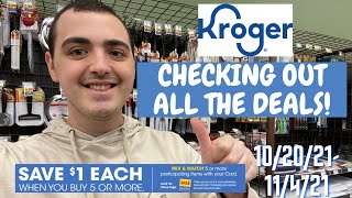 CHECKING OUT ALL THE KROGER DEALS! ~ MEGA SALE INCLUDED ITEMS! ~ 10/20/21-11/04/21