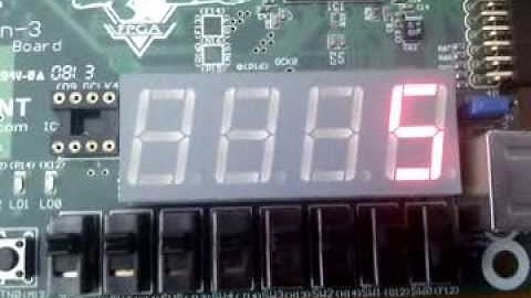 Easy Sram app - demonstrate, Spartan 3 Starter Kit Board