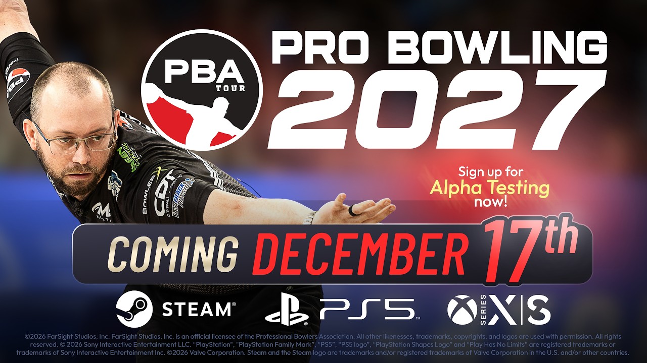 PBA Pro Bowling 2027, trailer oficial