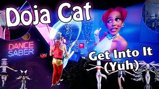 Doja Cat 😽 Get Into It (Yuh) // in Mixed Reality // Custom Map // Dance Saber