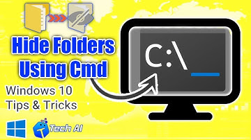 Hide/Unhide Folders in Windows 10/11 Using CMD Command Prompt 🗂️