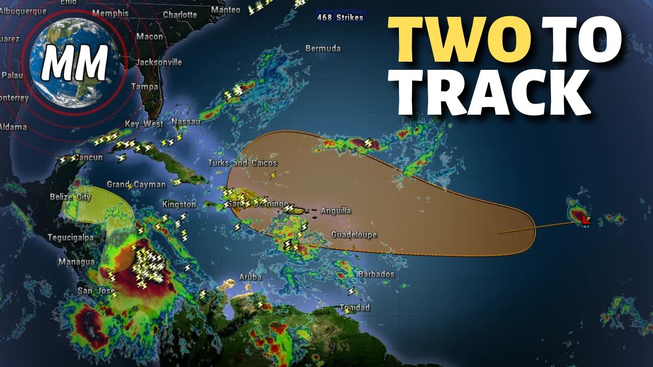 Many Areas Expecting Impacts | Caribbean and Bahamas Forecast - YouTube