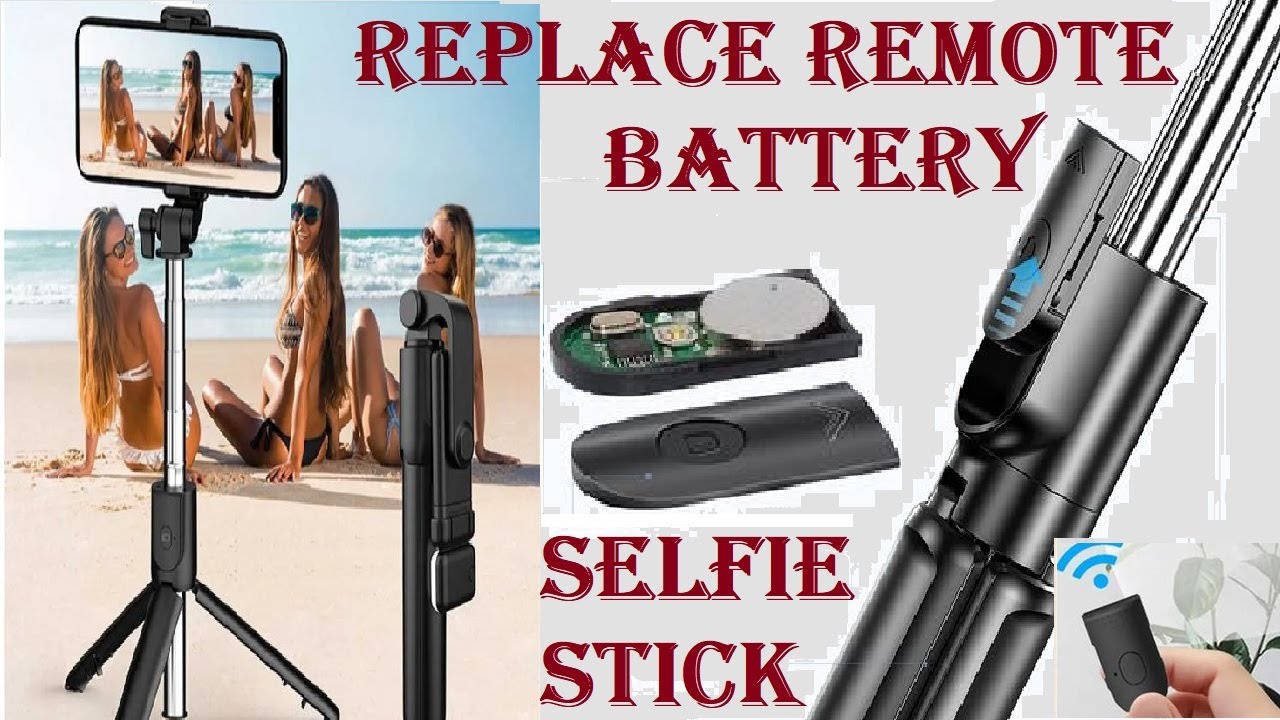 How to Open and Replace the Remote Battery for Selfie Stick | Easy DIY Guide | 2025
