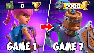 I Played The Best Clash Royale Deck For Every NEW Evolution