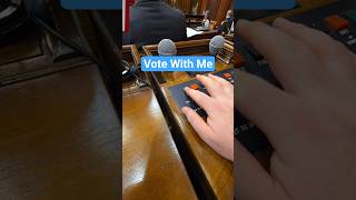 This is what it looks and sounds like when we vote in the CT House #vote #legislation