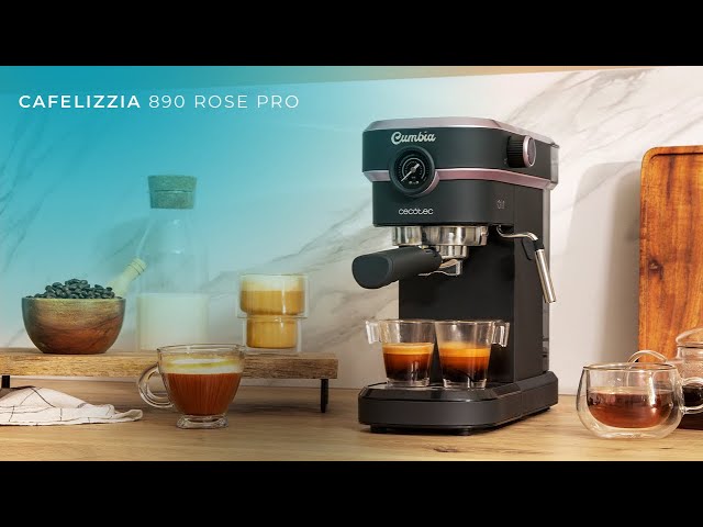 Cafetera Espresso Cecotec Cafelizzia 890 Rose Pro