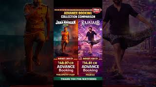 JANA NAYAGAN vs THE RAJASAAB💥 Advance Booking Collection Comparison (2026)