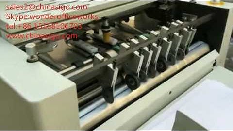 automatic creasing machine