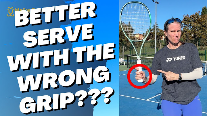 I Can't Believe I'm Doing This! 3 Tips For A Better TENNIS SERVE With the WRONG Grip