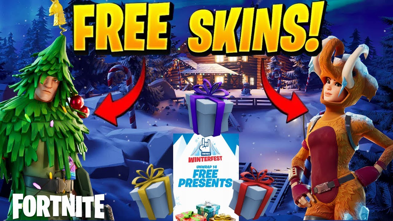 How To Get FREE Skins, Rewards, and More! *NEW* Fortnite Winterfest