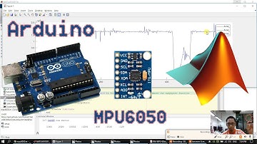 MPU6050 MATLAB Arduino plot