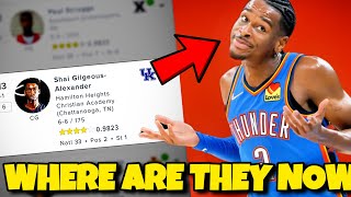 What HAPPENED to the 12 College Basketball Recruits Ranked Higher than Shai Gilgeous Alexander