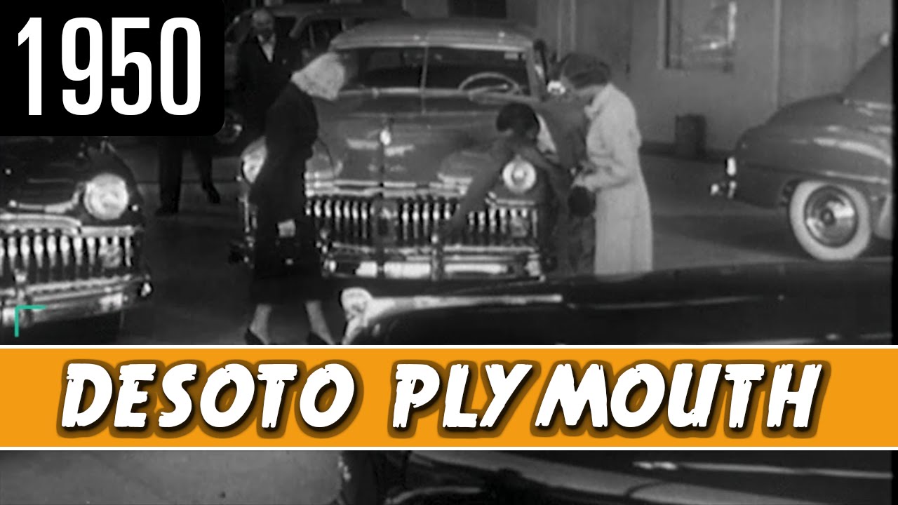 Desoto Plymouth Commercial (1950) YouTube