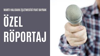 Martı Halısaha İşletmecisi Fuat Bayrak Özel Röportaj Sarıyer Life